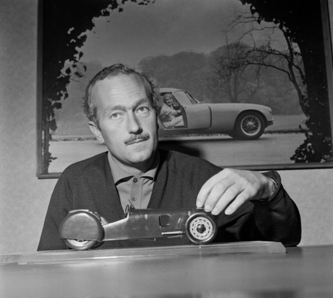 Chapman and the Lotus Mk IV model