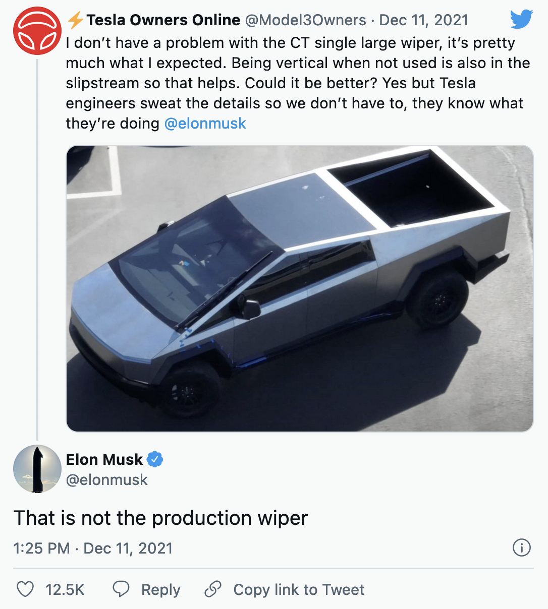 Elon Musk tweet