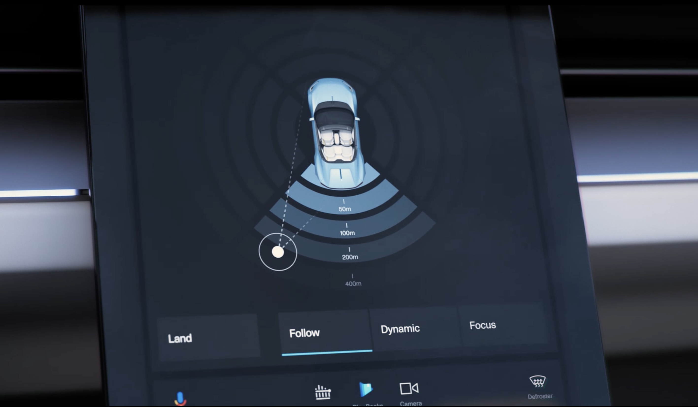 Three modes and different distances to choose from