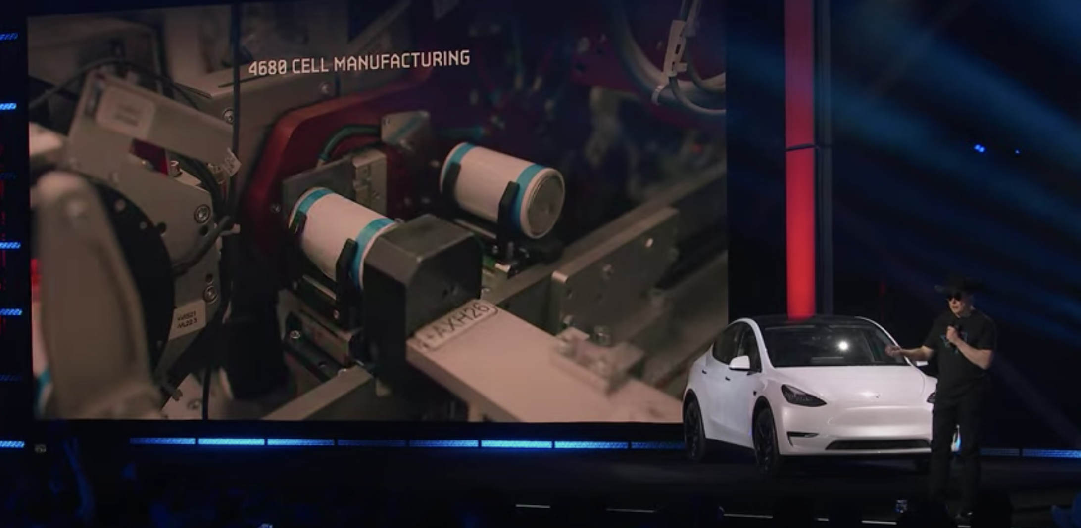 Texas factory can produce 4680 battery cells internally