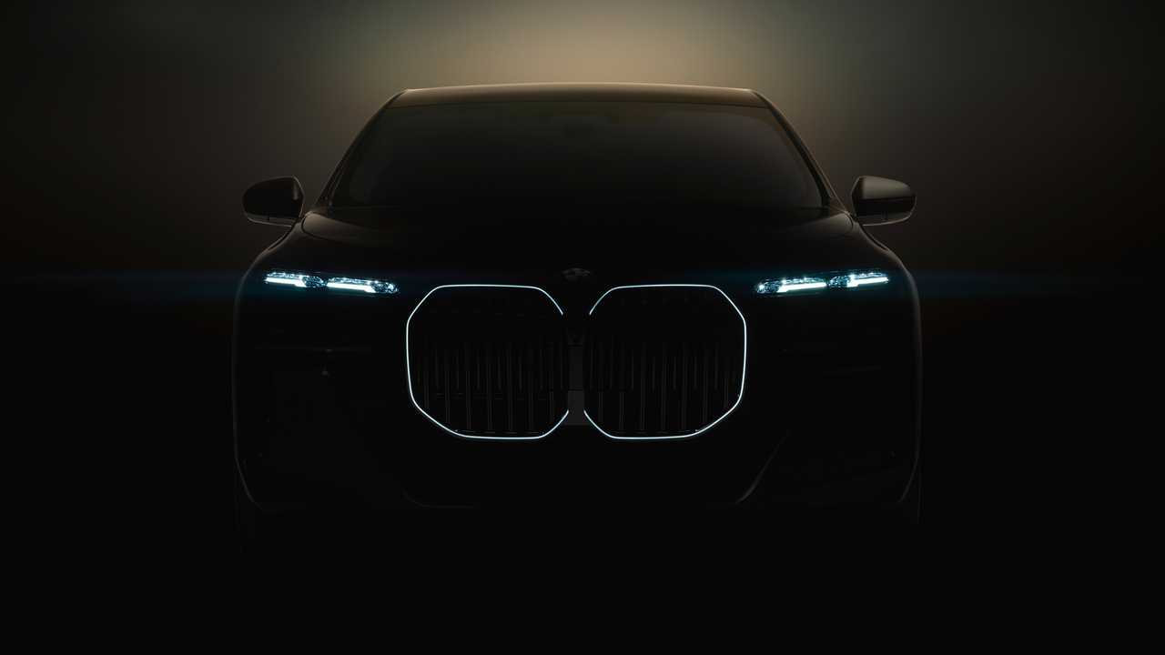 BMW i7 teaser, BMW's electrification process is accelerating