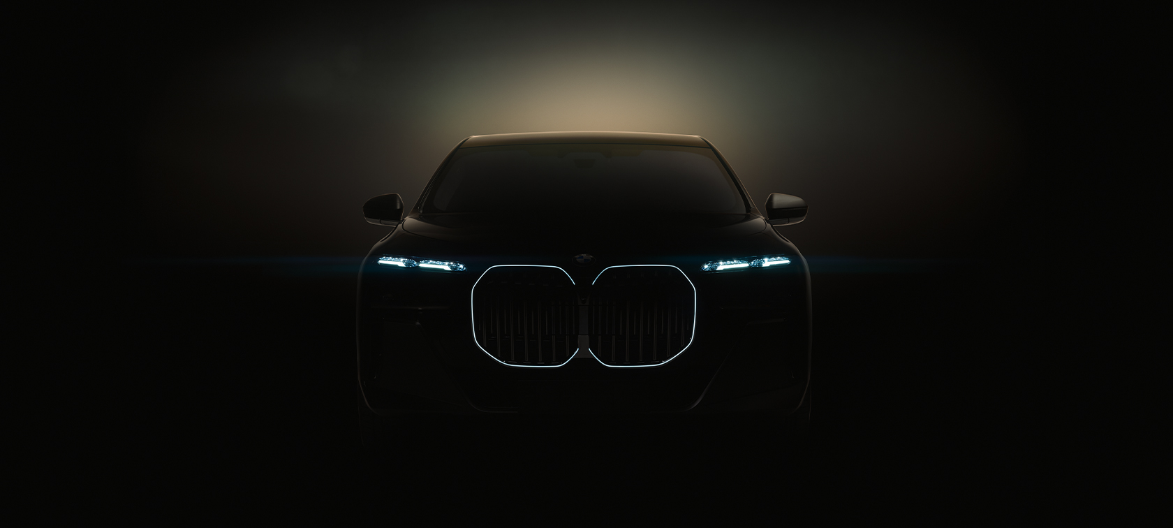 BMW's iconic "double kidney" grille design reinterpreted