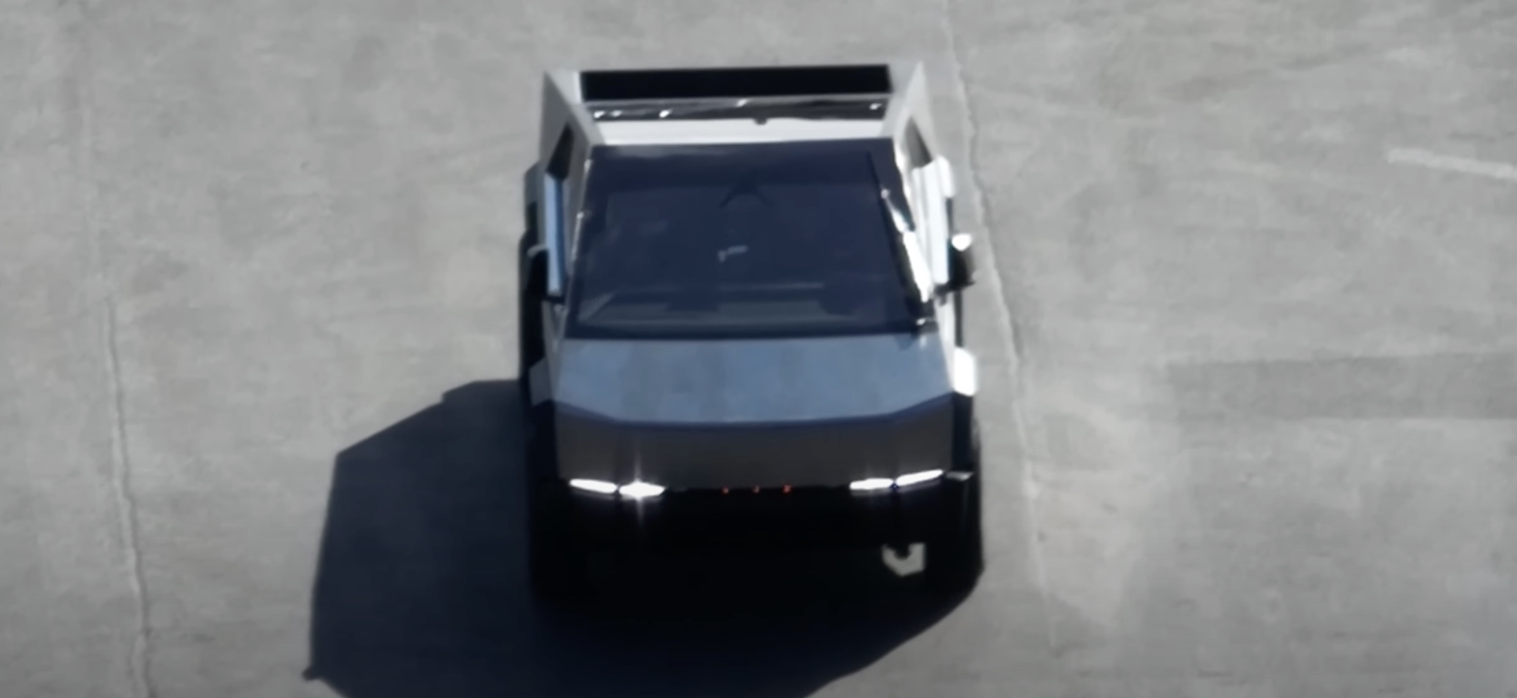 Cybertruck headlights and bumpers