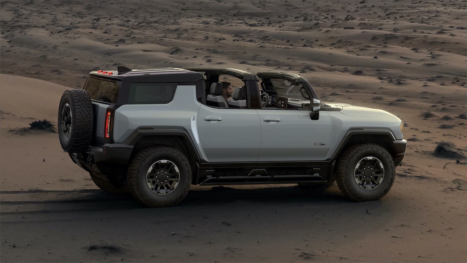 Hummer EV SUV Top Off