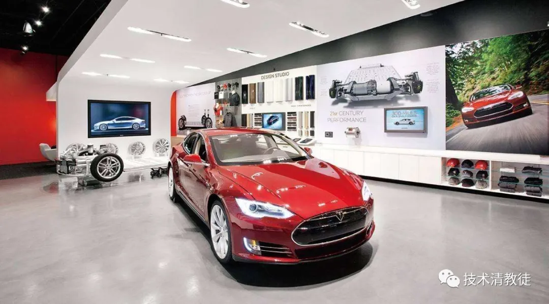 Tesla direct sales stores