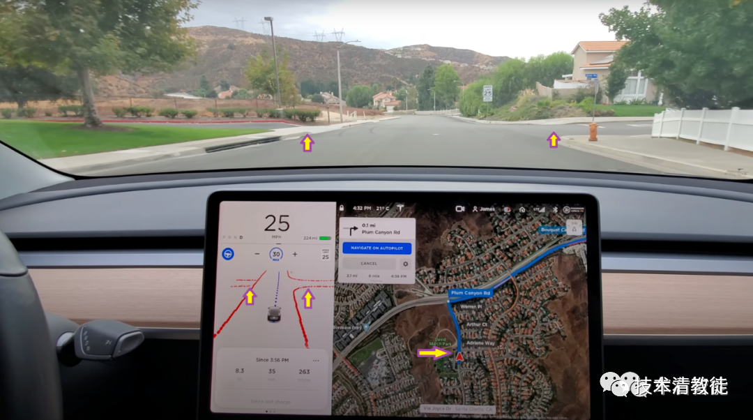 (Tesla's Human-like Approach to Real-time Generated Maps)