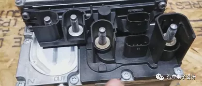 Mercedes-Benz 48V battery interface diagram