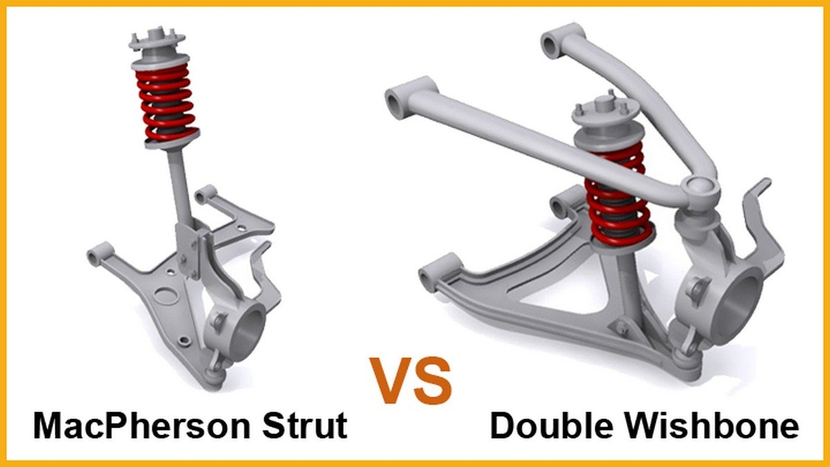 Which one is the double wishbone suspension? Obviously.