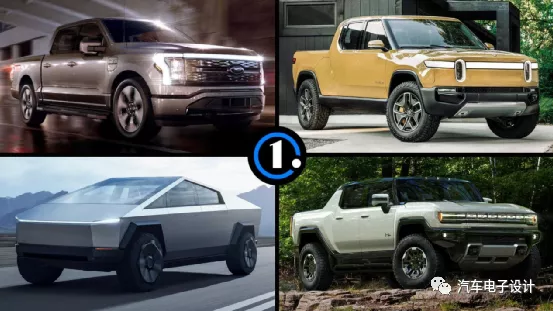 Picture 2: The United States will enter the era of pure electric pickup truck competition in 2022.