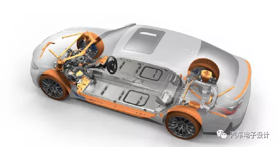 Figure 2 i4 Battery System Layout