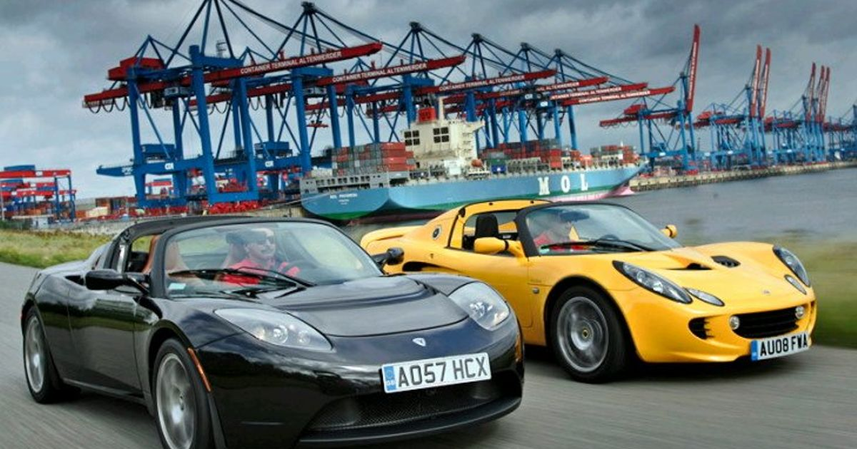 Tesla Roadster, Lotus Elise