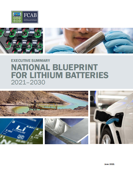 Cover of the US Lithium Blueprint