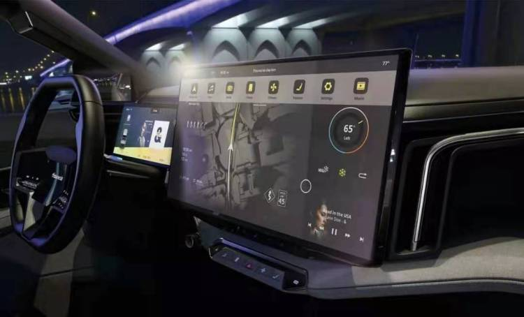 Concept cockpit picture. The displayed technology has not yet been disclosed.