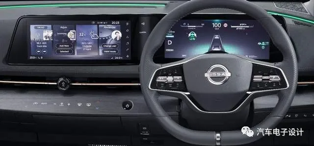 Figure 8 Car Screen of Nissan Ariya's Car System