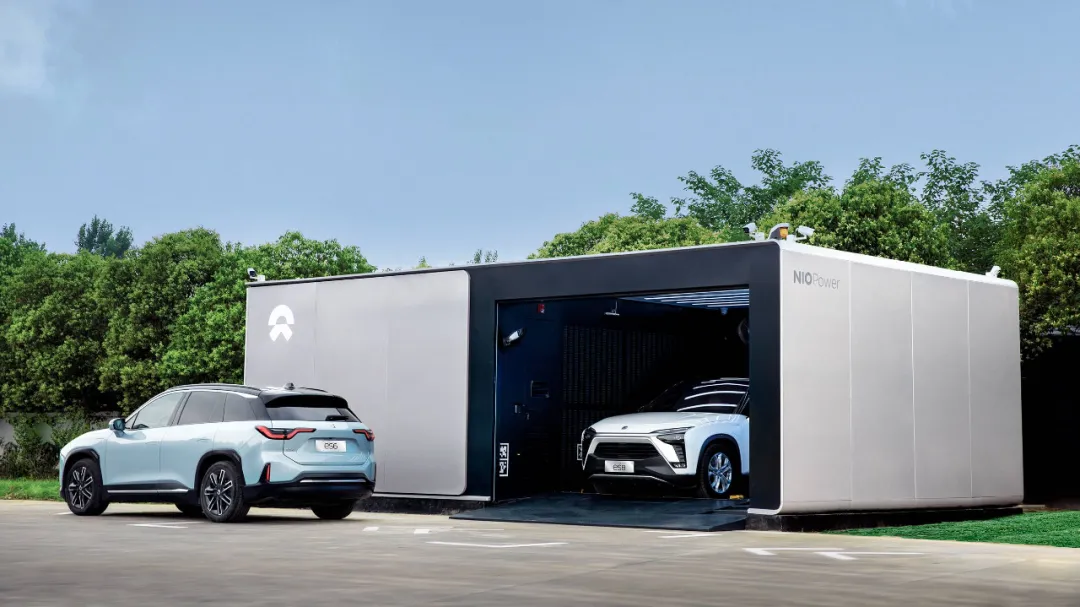 Nio’s Second-Generation Battery Swap Station