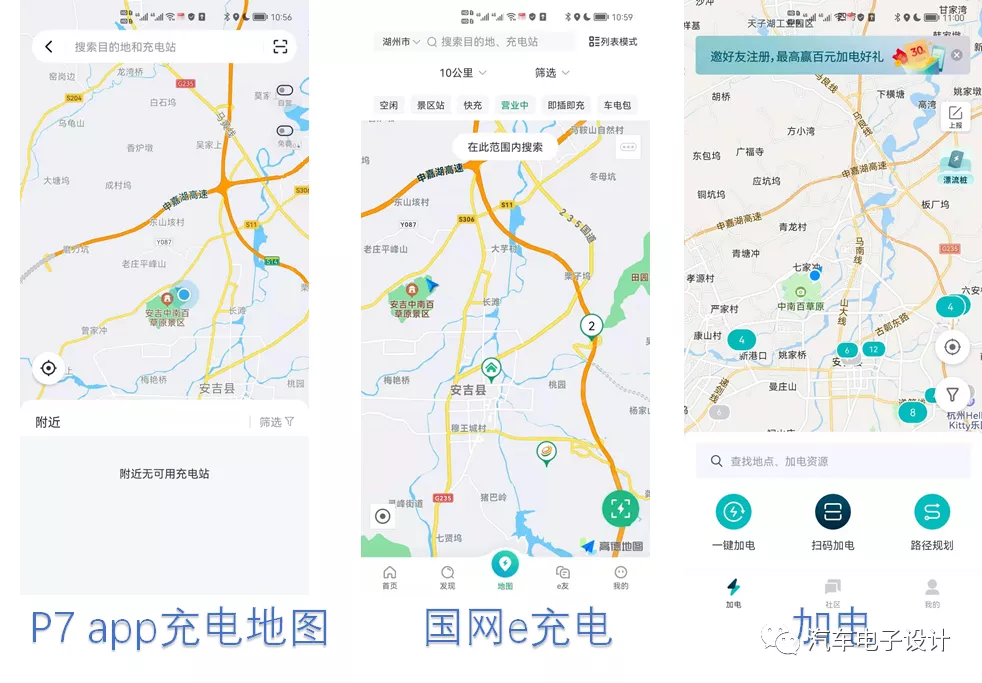 Figure 5 Display of charging app