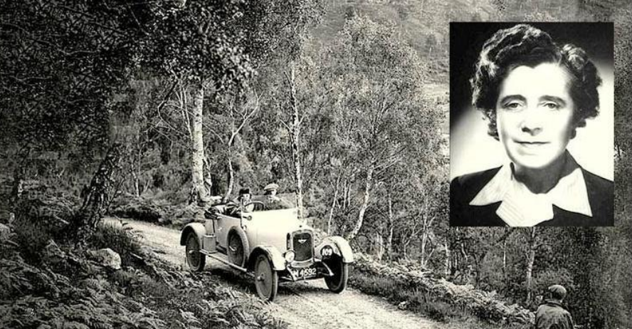 Dorothée Aurélie Marianne Pullinger and Galloway car