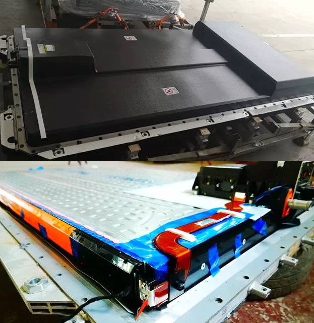 Figure 3 The structure of BYD blade battery system