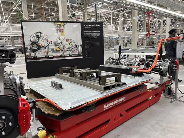 Figure 9 Overview of Tesla's battery assembly