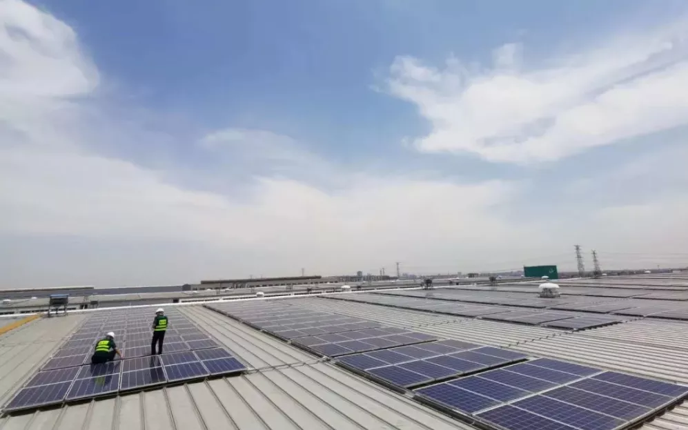 Pufeng New Energy under Prolose is engaged in rooftop photovoltaic business