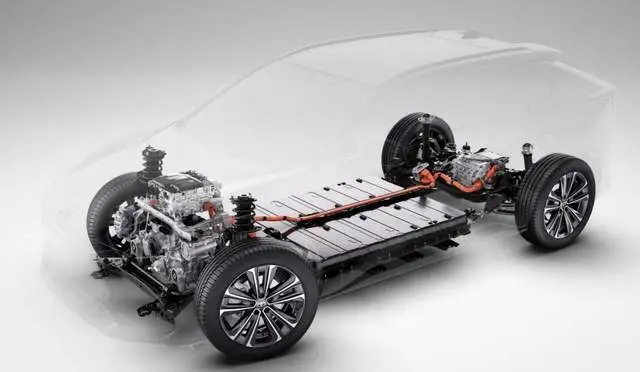 Figure 5 High-pressure system connection of Toyota's four-wheel-drive system