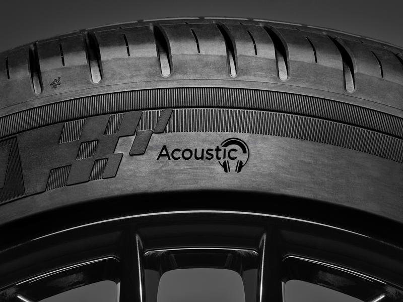 Michelin tire with sponge, look for "Acoustic"