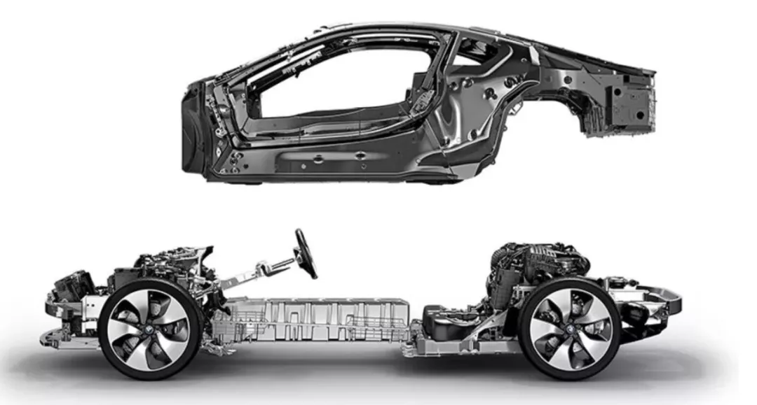 i3's chassis and cockpit