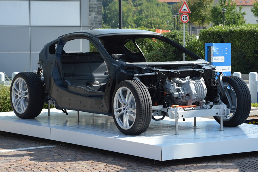 BMW i8, where carbon fiber is the perfect solution, except for the price