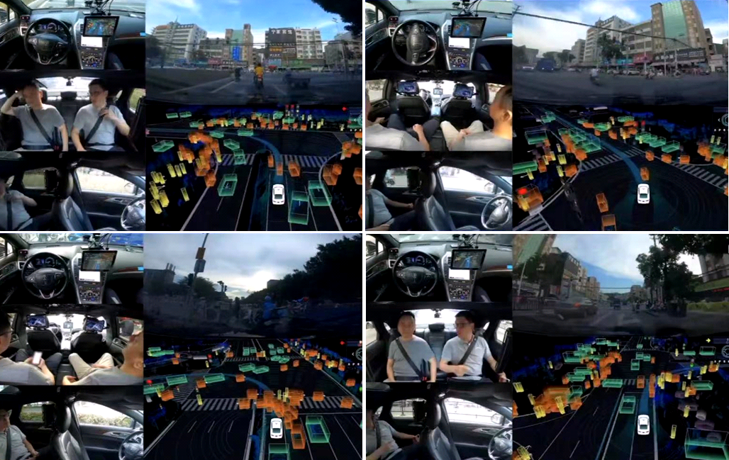 Screenshot of Pony.ai's Driverless Test Video