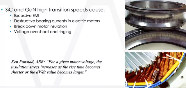 Switching frequency increase actually causes oscillation