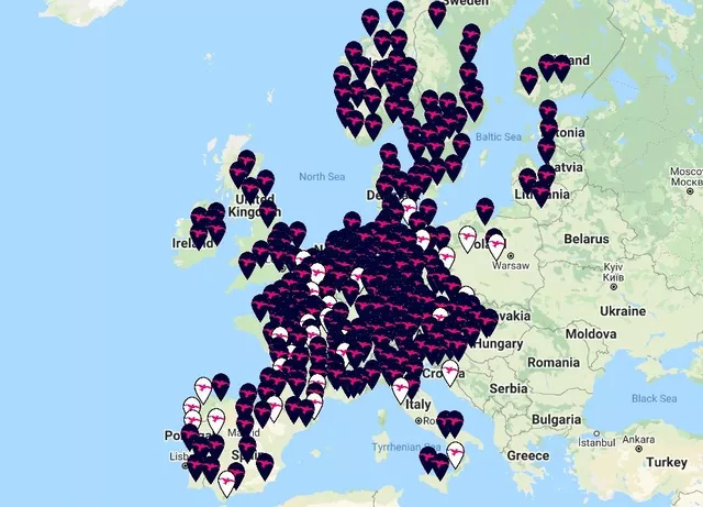 Figure 1 As of November 2021, the IONITY network covers 24 countries and regions in Europe, with 386 charging stations and 1,538 charging piles.