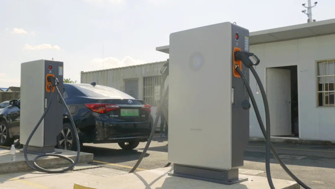 120kW integrated charging station actual landing project