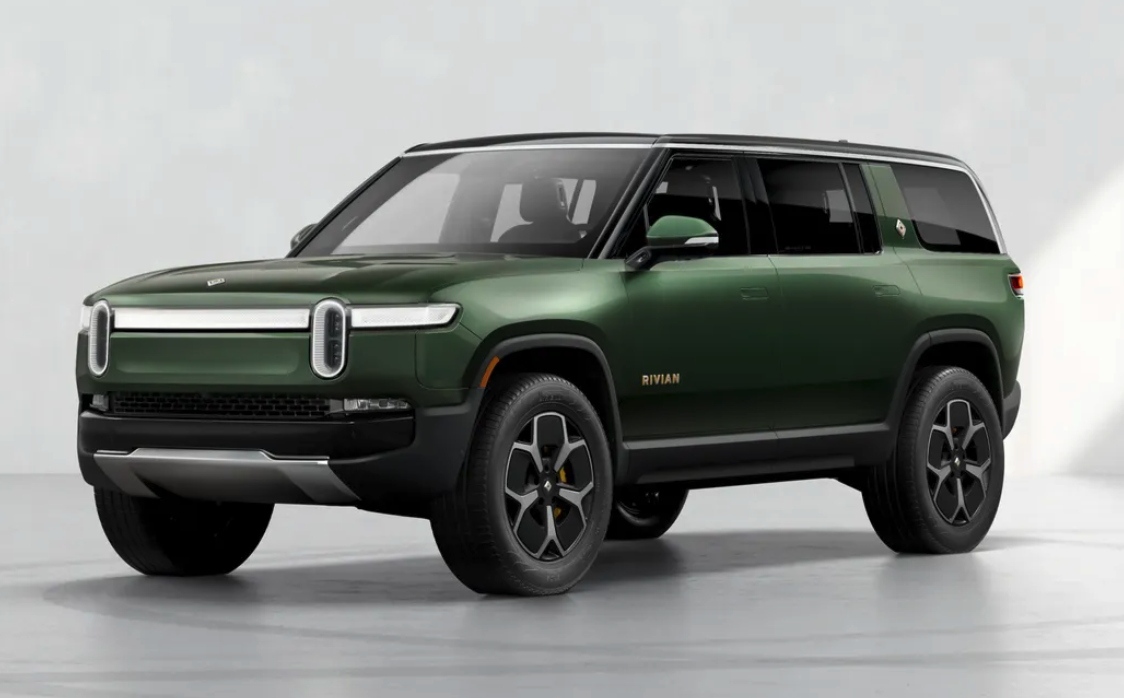 Overall, its appearance is similar to Rivian's current models