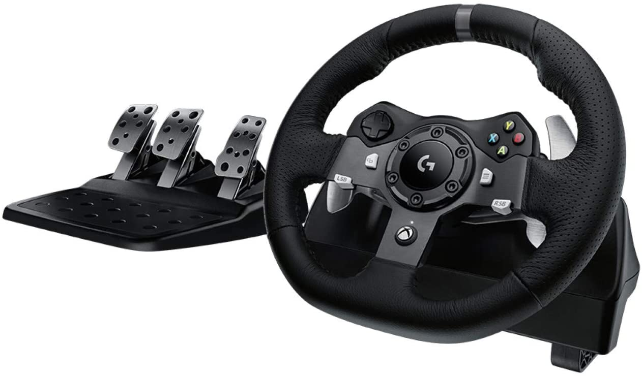 Entry-level racing simulator: Logitech G920