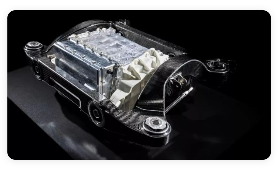 ▲Figure 6. Mercedes' next-generation SiC drive system.