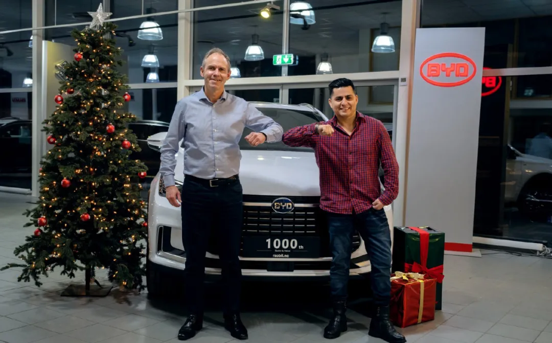 BYD delivered 1000th Tang EV in Norway