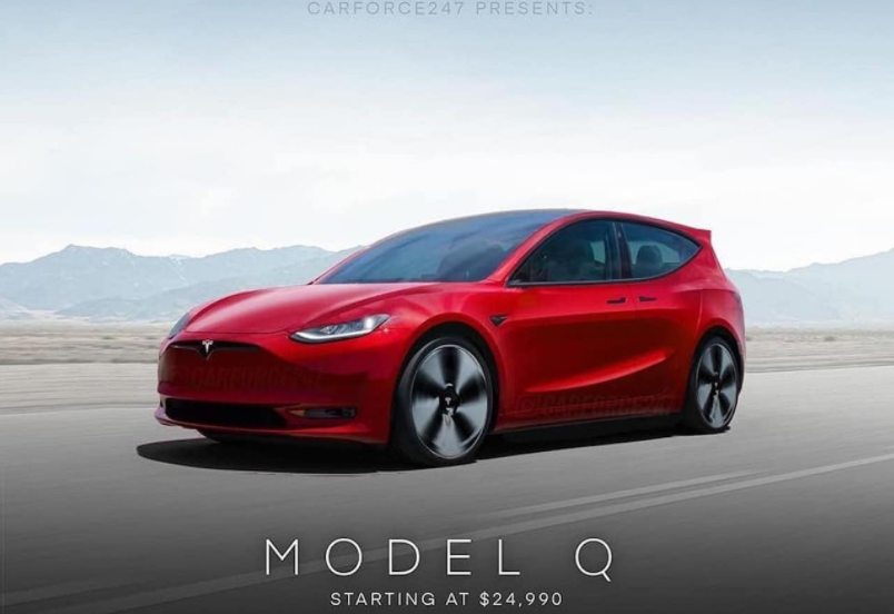 ▲ "Model Q" hypothetical image