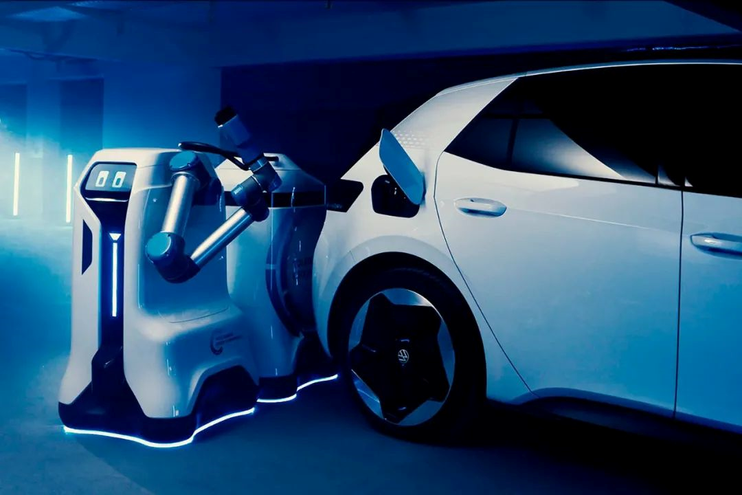 Volkswagen's charging robot