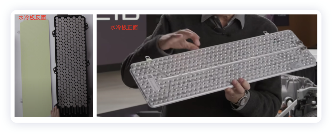 ▲Figure 5. Lucid's liquid cooling plate.