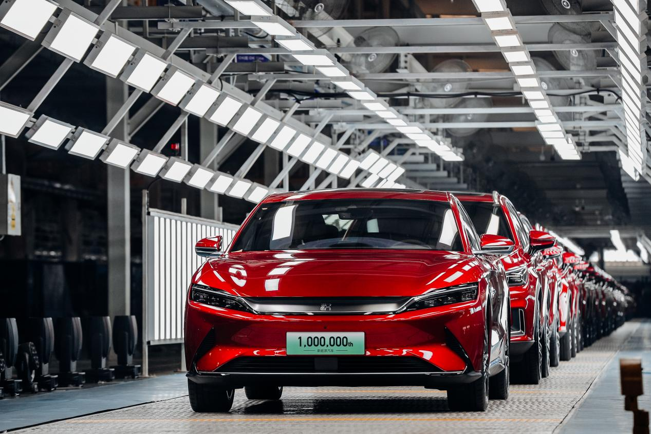 BYD joins the Million New Energy Club in May 2021