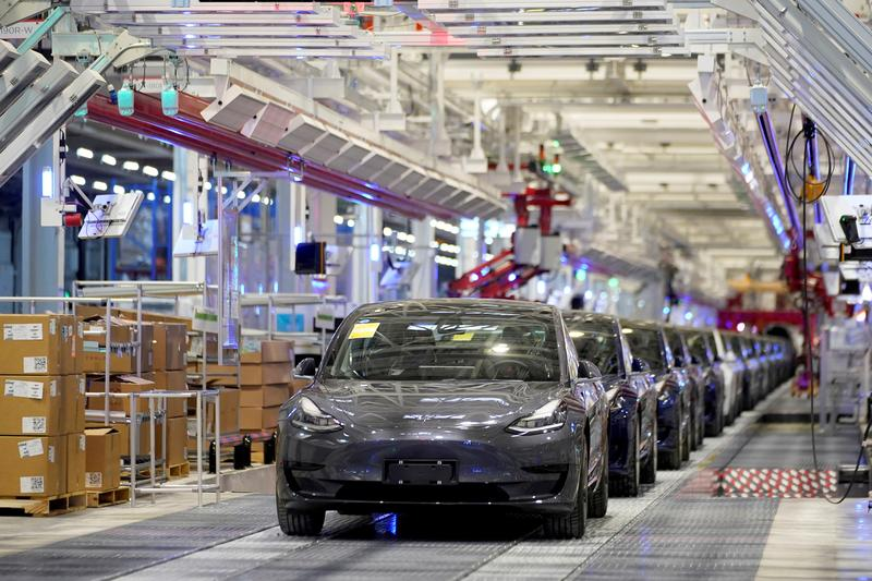 Most of the Model 3s in the Shanghai factory are exported to Europe