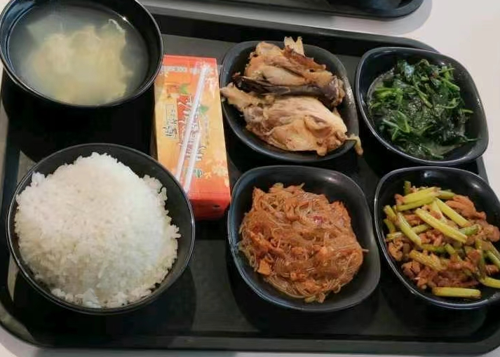 Tesla factory canteen meals