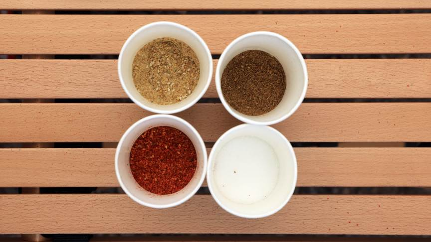 Four seasonings are enough