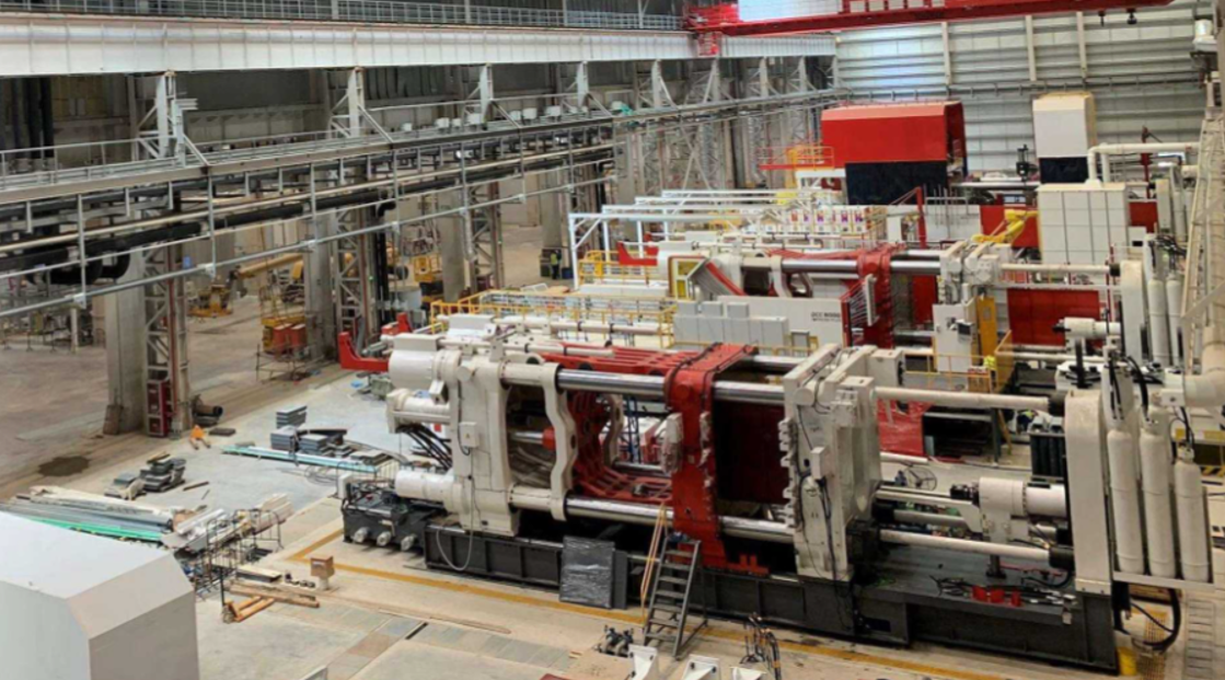 IDRA's OL6100CS Large Integrated Casting Equipment