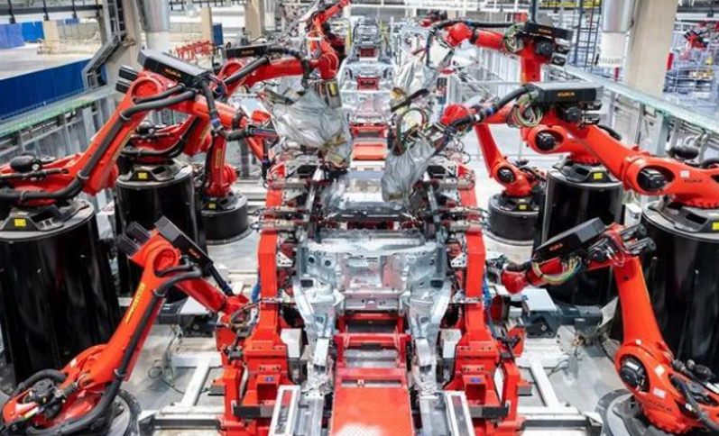 Shanghai Factory Welding and Assembly Workshop Production Line