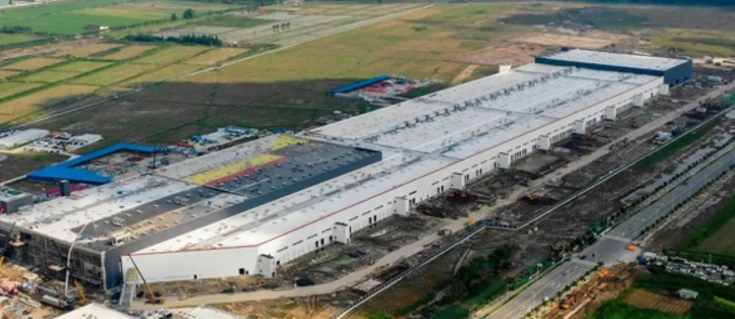 Texas Factory Aerial View