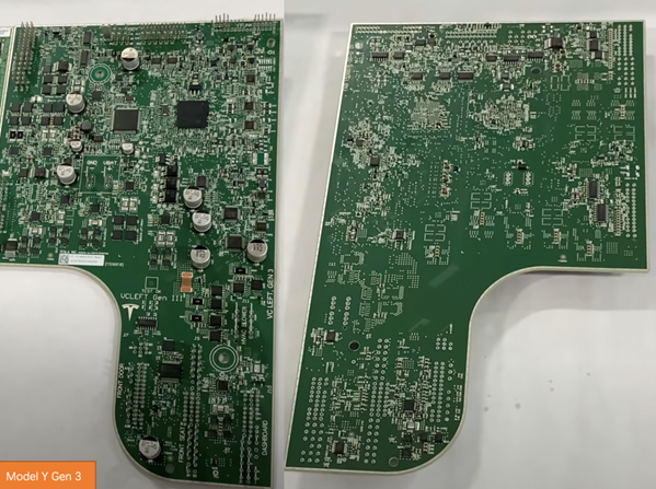 ▲Figure 2. This kind of Zonal controller has self-made board-end connectors for a large number of pins (customized male end)