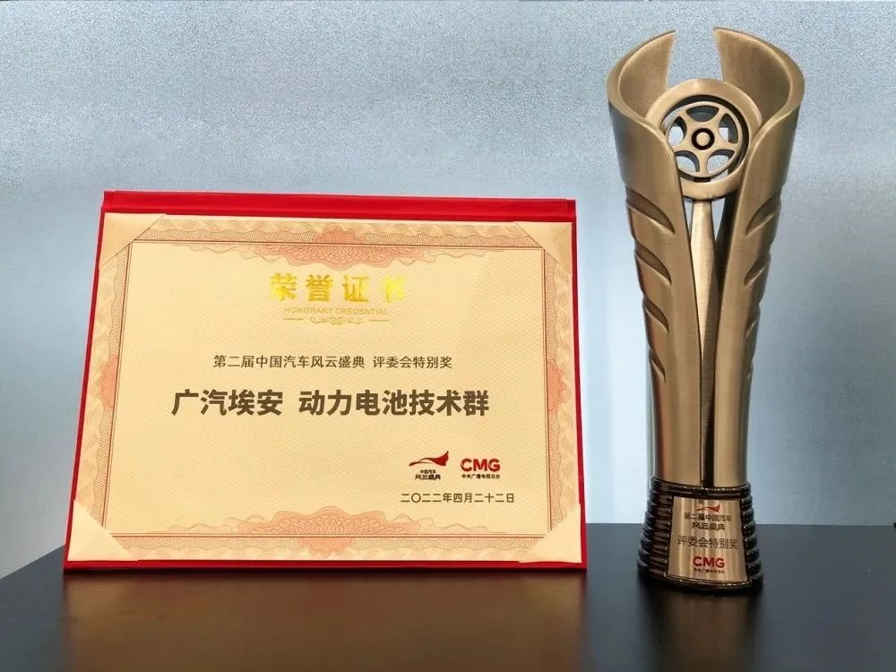 Aion awarded by CCTV