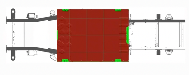 ▲Figure 4. Battery Matching with Vehicle Body of General Motors