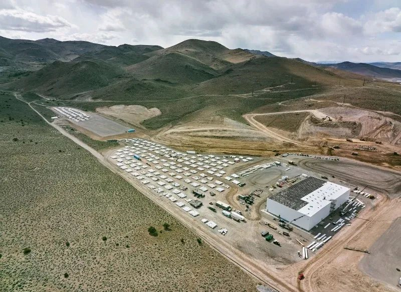 Redwood Materials' Factory under Construction